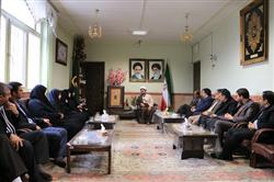 رئیس دانشگاه پیام نور در دیدار با امام جمعه کرمان
